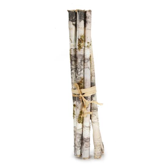 Purchase The Darice White Faux Birch Logs Bundle At Michaels